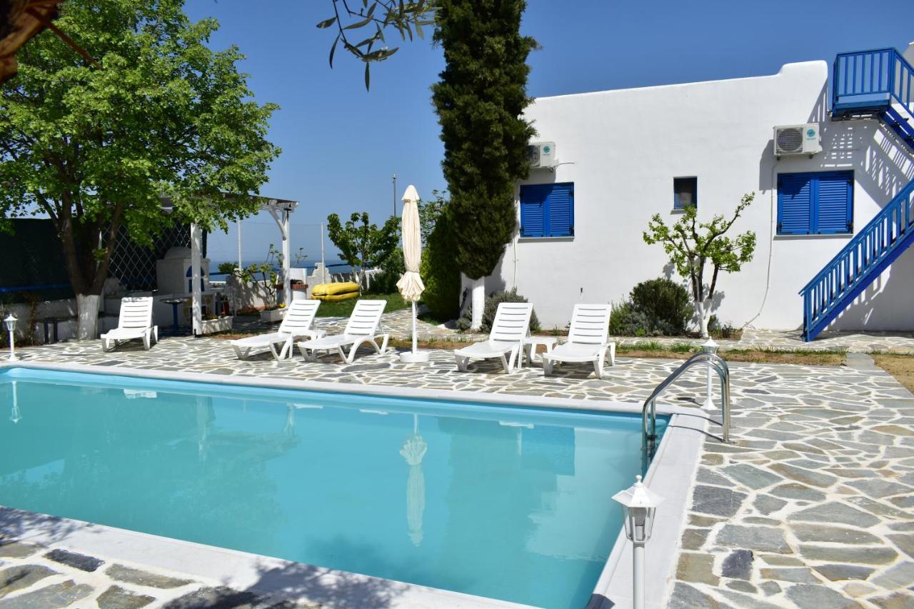 Navy Greece Villa With Swimming Pool & Sea View Makrygialos Exterior foto