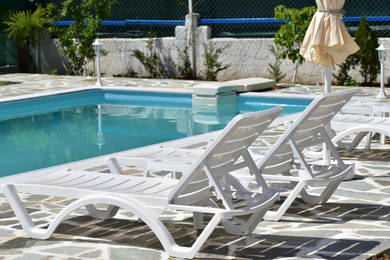 Navy Greece Villa With Swimming Pool & Sea View Makrygialos Exterior foto
