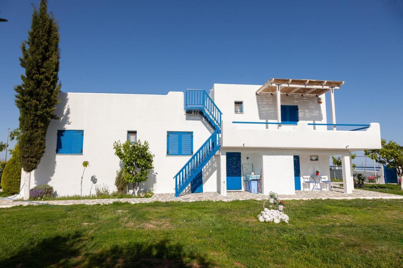 Navy Greece Villa With Swimming Pool & Sea View Makrygialos Exterior foto